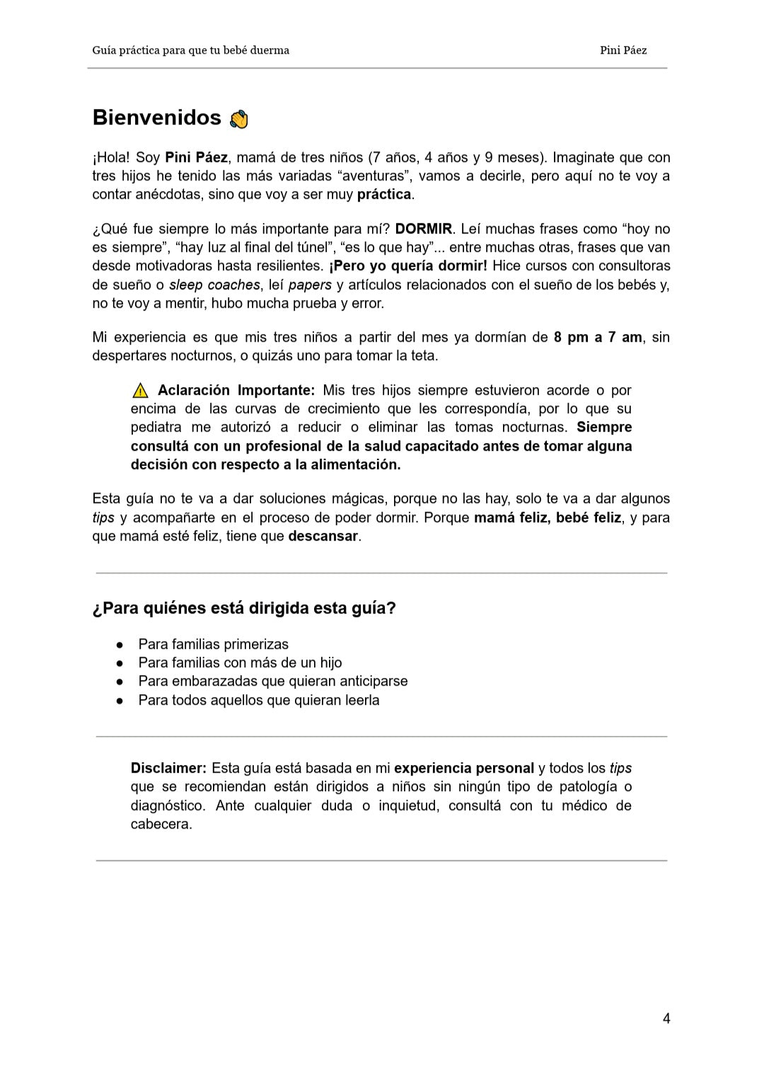 Guía práctica para que tu bebé duerma